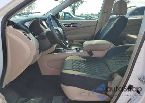 2017 Nissan Pathfinder S from USA, damaged, VIN 5N1DR2MM1HC627750